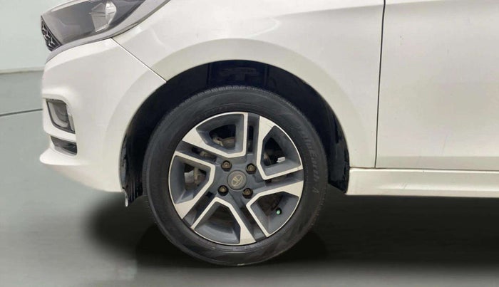 2020 Tata TIGOR XZA PLUS PETROL, Petrol, Automatic, 51,995 km, Left Front Wheel
