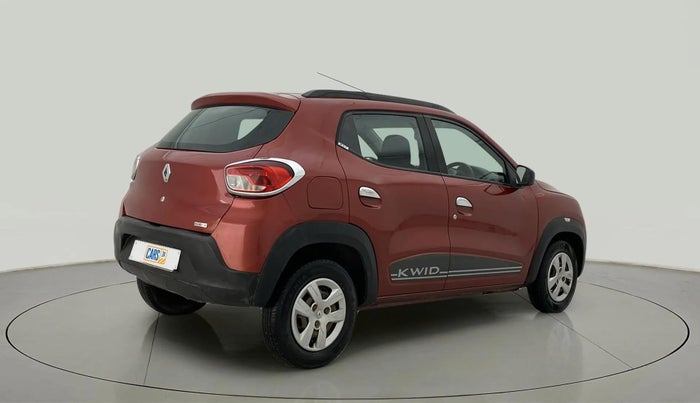 2018 Renault Kwid RXT 1.0 AMT (O), Petrol, Automatic, 77,862 km, Right Back Diagonal