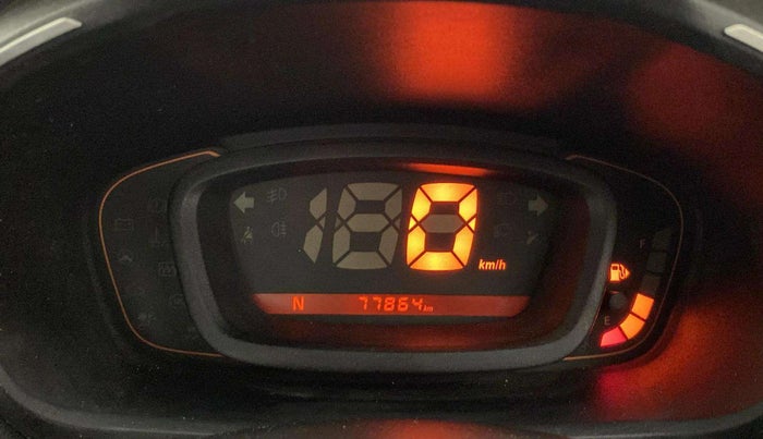2018 Renault Kwid RXT 1.0 AMT (O), Petrol, Automatic, 77,862 km, Odometer Image