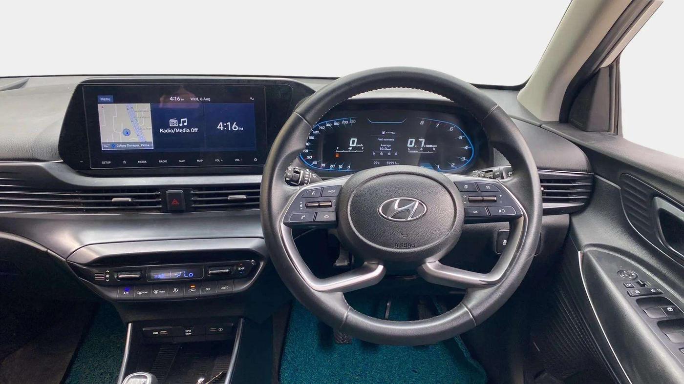 2023 Hyundai NEW I20 ASTA (O) 1.2 MT, Petrol, Manual, 60,000 km, Steering Wheel Close Up