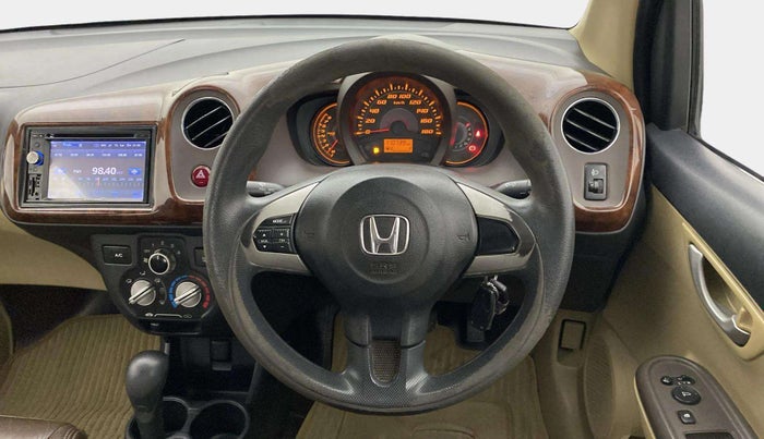 2013 Honda Amaze 1.2L I-VTEC VX AT, Petrol, Automatic, 1,10,721 km, Steering Wheel Close Up