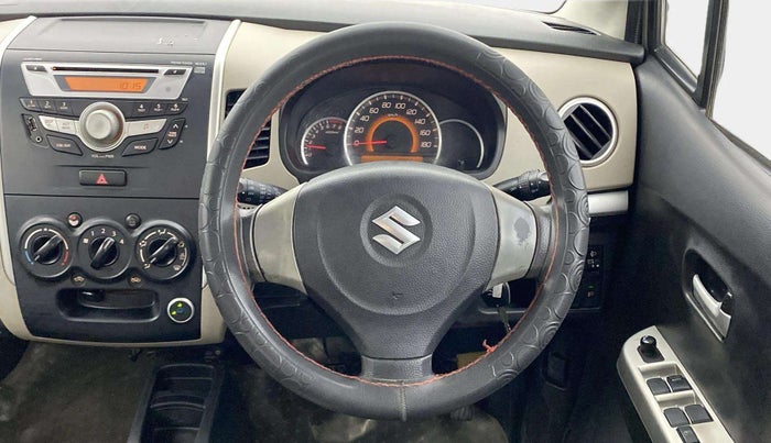 2016 Maruti Wagon R 1.0 VXI, CNG, Manual, 98,666 km, Steering Wheel Close Up