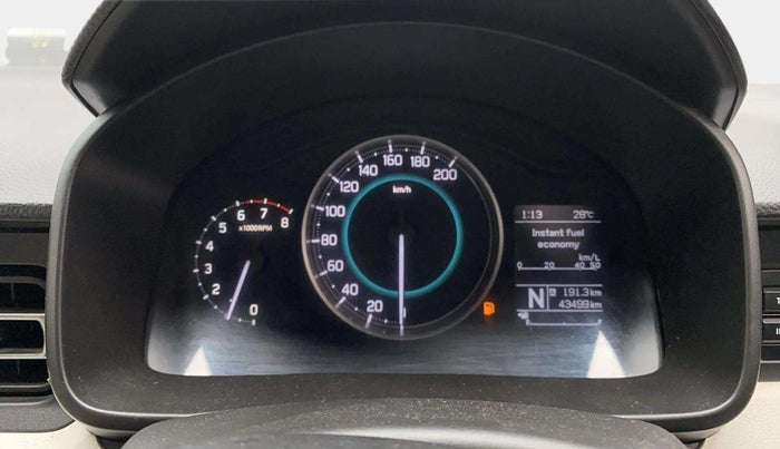 2021 Maruti IGNIS ZETA 1.2 AMT, Petrol, Automatic, 43,499 km, Odometer Image
