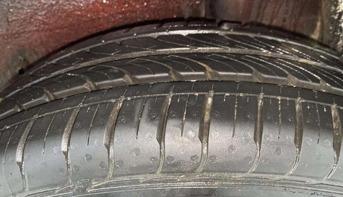 2017 Maruti Celerio ZXI AMT, Petrol, Automatic, 72,300 km, Left Rear Tyre Tread