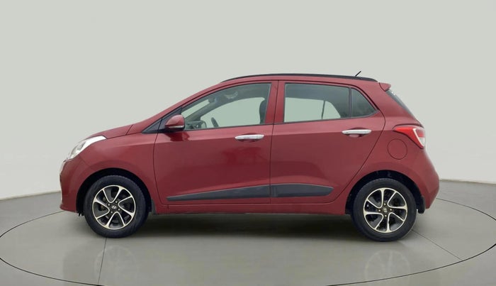 2018 Hyundai Grand i10 SPORTZ (O) AT 1.2 KAPPA VTVT, Petrol, Automatic, 86,556 km, Left Side