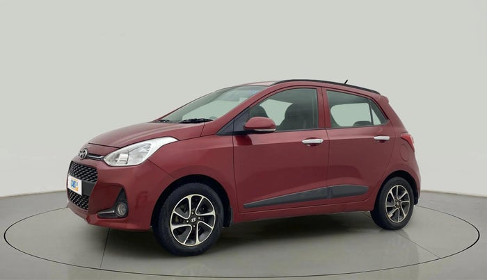 2018 Hyundai Grand i10 SPORTZ (O) AT 1.2 KAPPA VTVT, Petrol, Automatic, 86,556 km, Left Front Diagonal