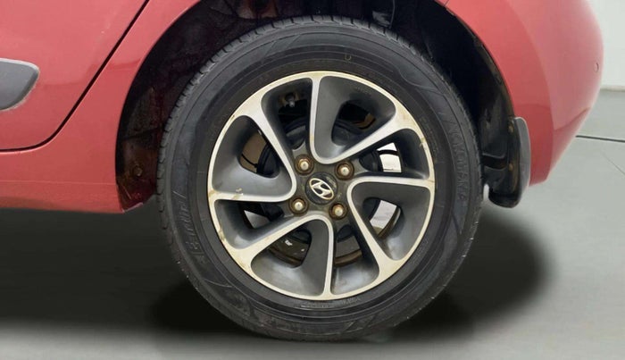 2018 Hyundai Grand i10 SPORTZ (O) AT 1.2 KAPPA VTVT, Petrol, Automatic, 86,556 km, Left Rear Wheel