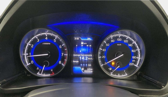 2020 Maruti Baleno ZETA PETROL 1.2, Petrol, Manual, 62,023 km, Odometer Image