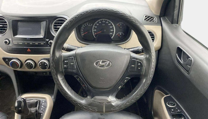 2018 Hyundai Grand i10 MAGNA AT 1.2 KAPPA VTVT, Petrol, Automatic, 77,578 km, Steering Wheel Close Up