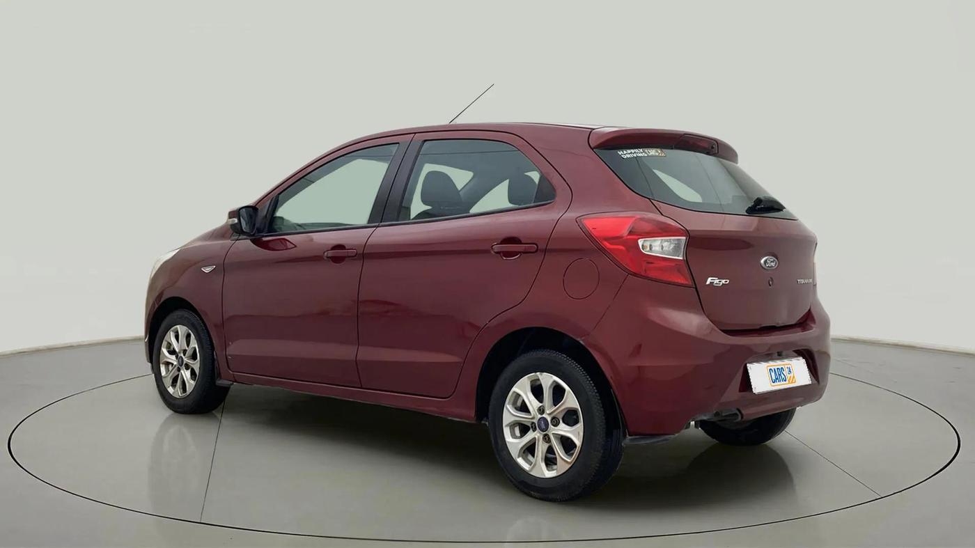 2016 Ford New Figo TITANIUM 1.5 PETROL AT, Petrol, Automatic, 37,939 km, Left Back Diagonal