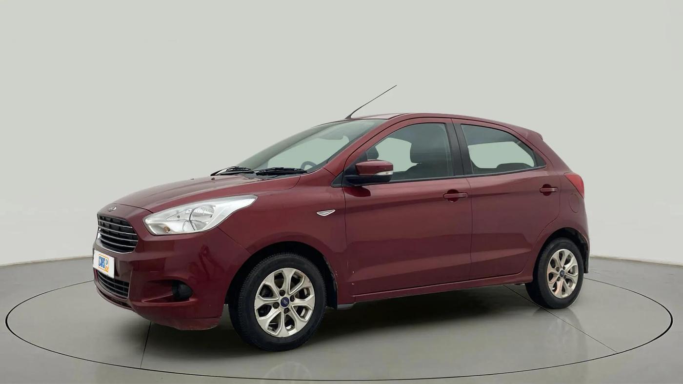 2016 Ford New Figo TITANIUM 1.5 PETROL AT, Petrol, Automatic, 37,939 km, Left Front Diagonal