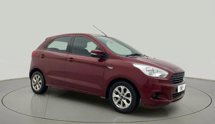 2016 Ford New Figo TITANIUM 1.5 PETROL AT, Petrol, Automatic, 37,881 km, Right Front Diagonal