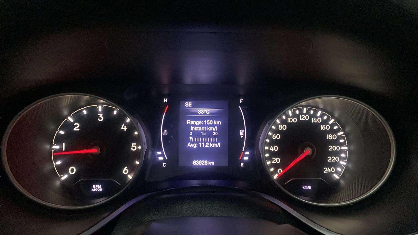 2017 Jeep Compass LONGITUDE (O) 2.0 DIESEL, Diesel, Manual, 63,950 km, Odometer Image