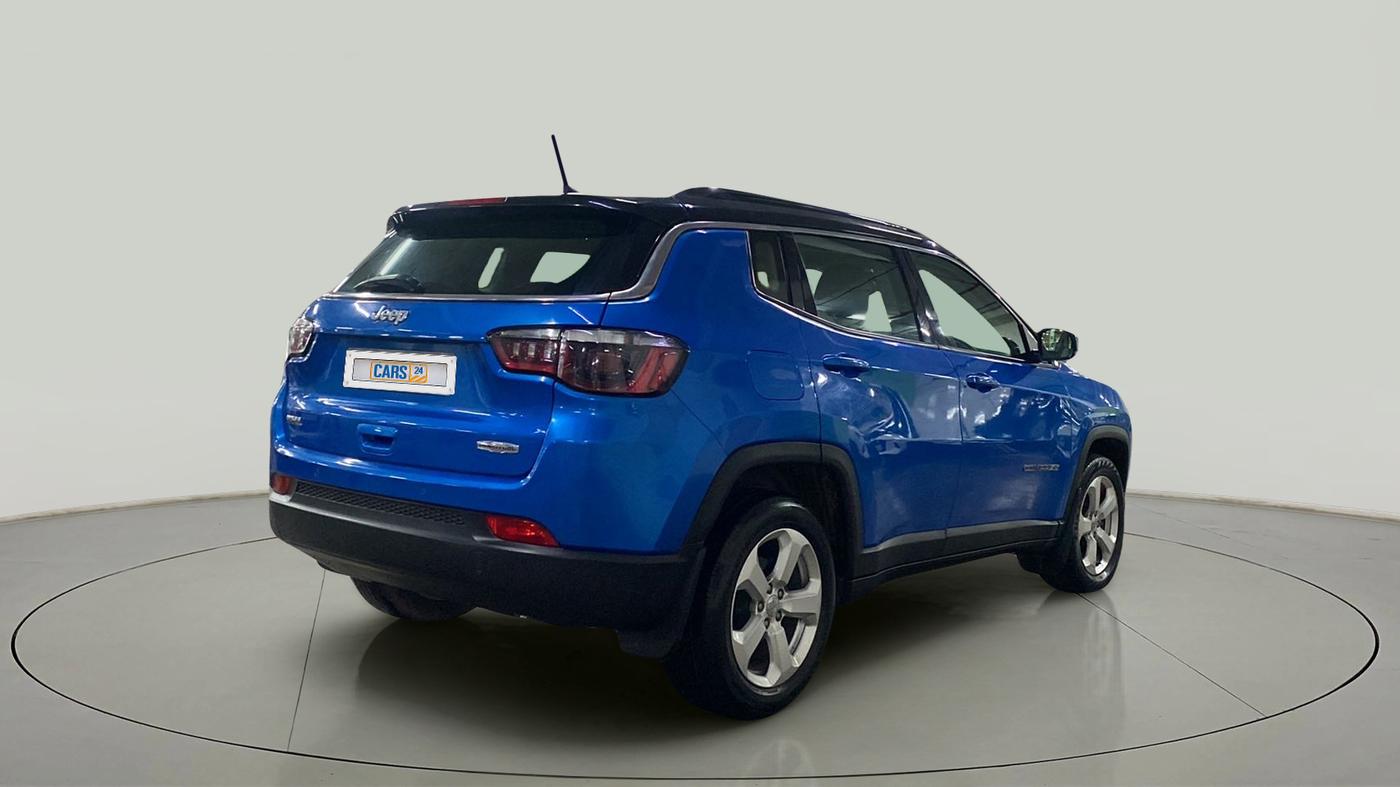 2017 Jeep Compass LONGITUDE (O) 2.0 DIESEL, Diesel, Manual, 63,950 km, Right Back Diagonal