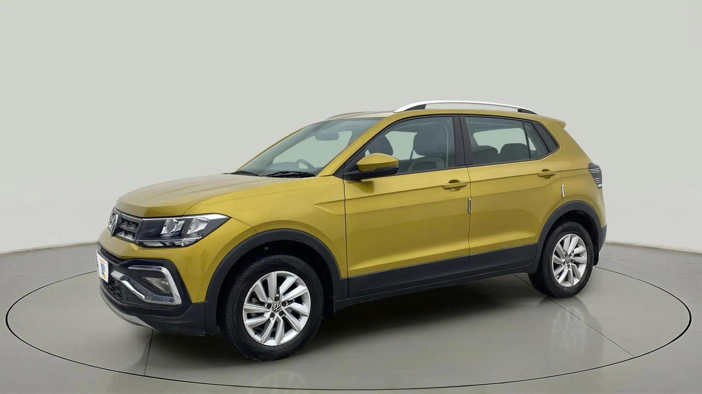 2023 Volkswagen TAIGUN HIGHLINE 1.0 TSI MT, Petrol, Manual, 15,442 km, Left Front Diagonal