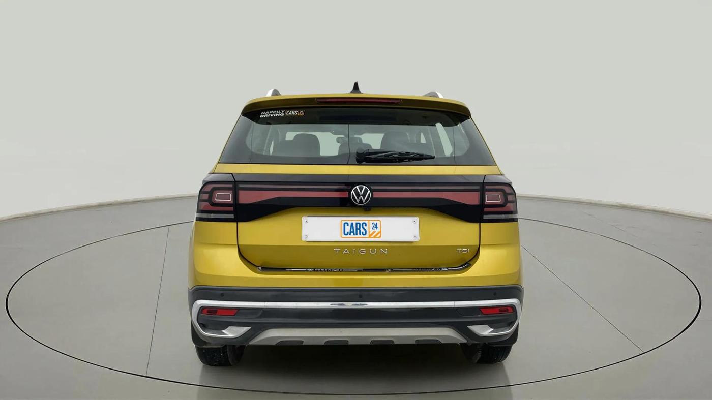 2023 Volkswagen TAIGUN HIGHLINE 1.0 TSI MT, Petrol, Manual, 15,442 km, Back/Rear