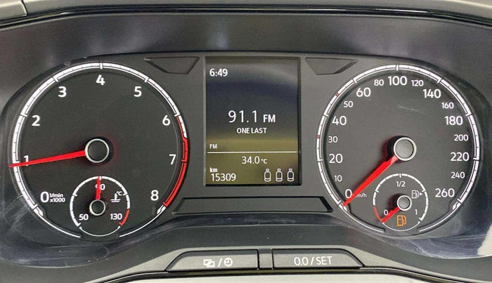 2023 Volkswagen TAIGUN HIGHLINE 1.0 TSI MT, Petrol, Manual, 15,306 km, Odometer Image