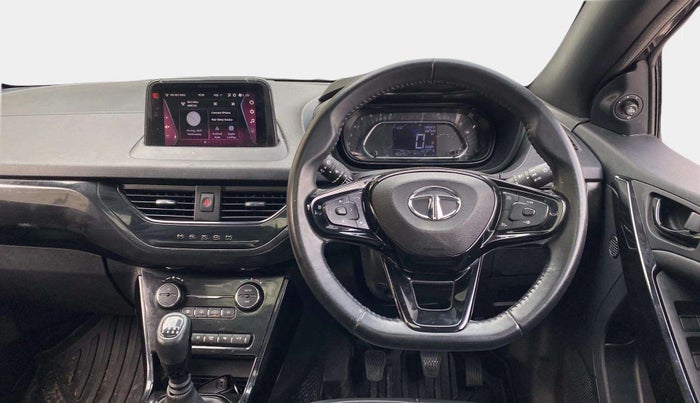2022 Tata NEXON XZ PLUS PETROL DARK EDITION, Petrol, Manual, 46,537 km, Steering Wheel Close Up
