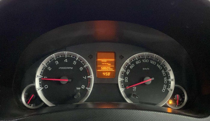 2014 Maruti Swift Dzire VXI, CNG, Manual, 58,561 km, Odometer Image