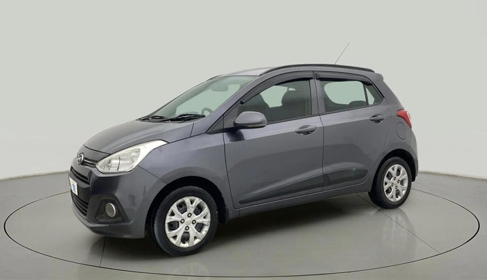 2016 Hyundai Grand i10 SPORTZ 1.2 KAPPA VTVT, Petrol, Manual, 1,01,543 km, Left Front Diagonal