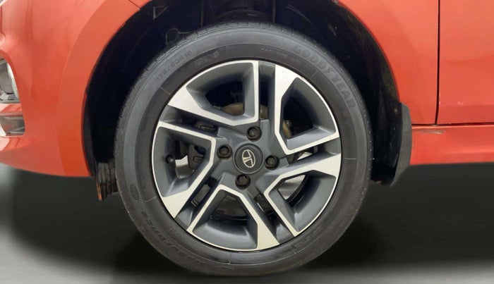 2020 Tata Tiago XZA PLUS DUAL TONE PETROL, Petrol, Automatic, 40,466 km, Left Front Wheel