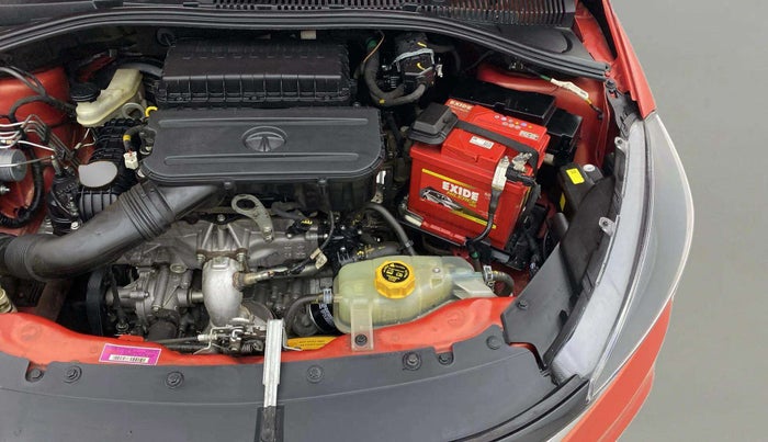 2020 Tata Tiago XZA PLUS DUAL TONE PETROL, Petrol, Automatic, 40,466 km, Engine View - Left