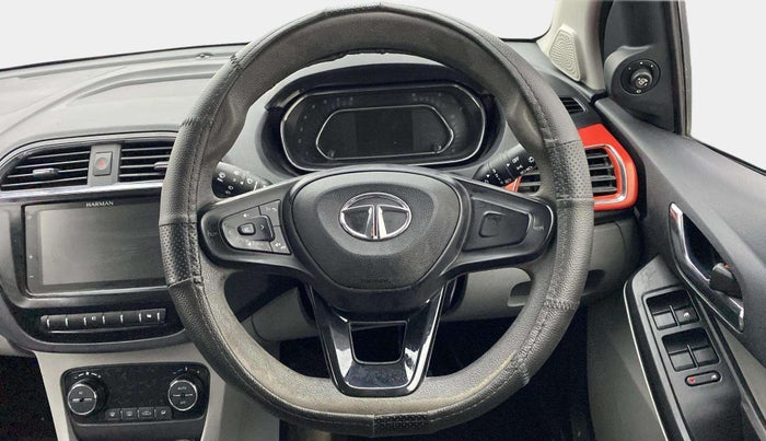 2020 Tata Tiago XZA PLUS DUAL TONE PETROL, Petrol, Automatic, 40,466 km, Steering Wheel Close Up