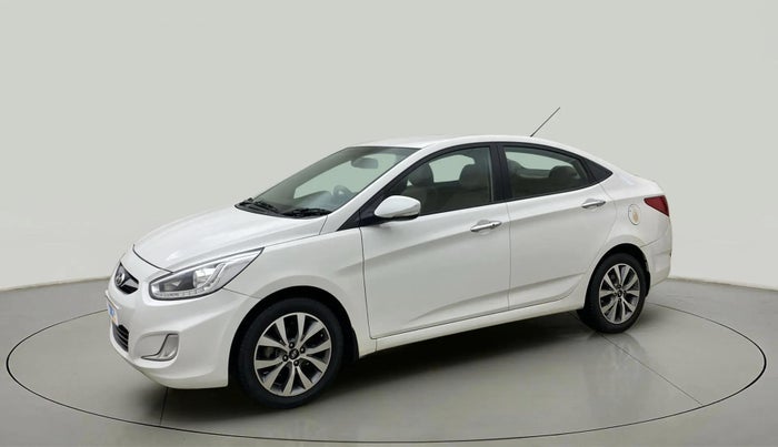 2014 Hyundai Verna FLUIDIC 1.6 VTVT SX OPT, Petrol, Manual, 91,081 km, Left Front Diagonal
