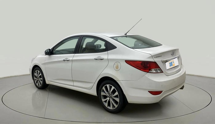 2014 Hyundai Verna FLUIDIC 1.6 VTVT SX OPT, Petrol, Manual, 91,081 km, Left Back Diagonal