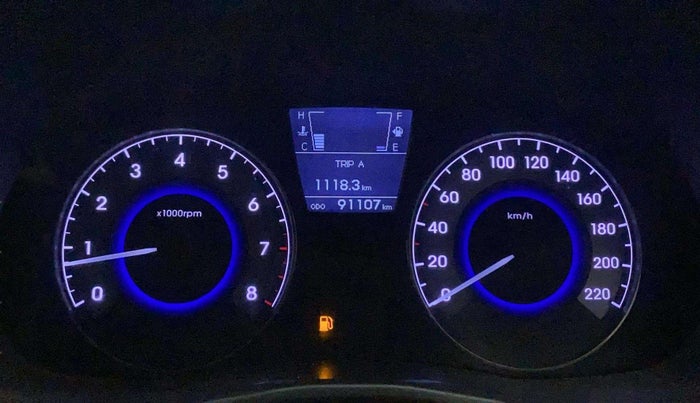 2014 Hyundai Verna FLUIDIC 1.6 VTVT SX OPT, Petrol, Manual, 91,081 km, Odometer Image