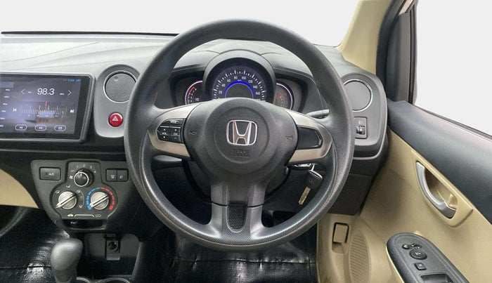 2015 Honda Brio VX AT, Petrol, Automatic, 55,243 km, Steering Wheel Close Up