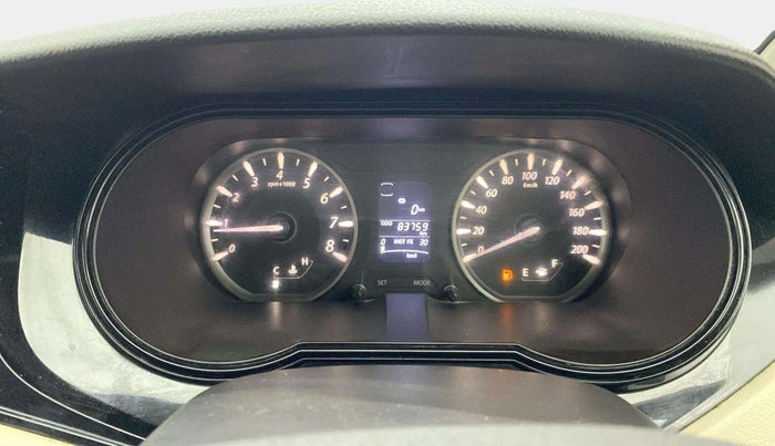 2014 Tata Zest XMS PETROL, Petrol, Manual, 83,782 km, Odometer Image