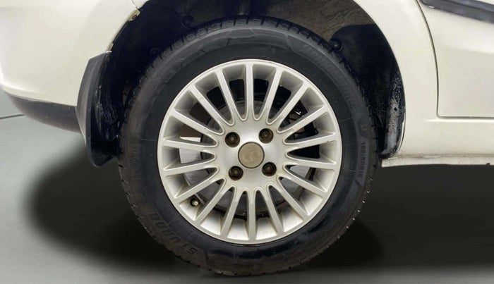 2014 Tata Zest XMS PETROL, Petrol, Manual, 83,782 km, Right Rear Wheel