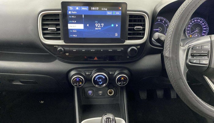 2019 Hyundai VENUE SX 1.0 (O) TURBO, Petrol, Manual, 76,373 km, Air Conditioner