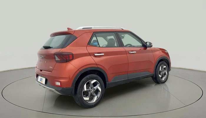 2019 Hyundai VENUE SX 1.0 (O) TURBO, Petrol, Manual, 76,373 km, Right Back Diagonal