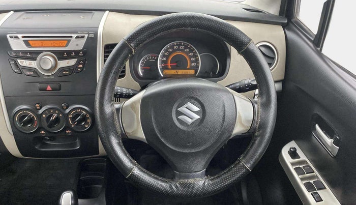 2016 Maruti Wagon R 1.0 VXI AMT, Petrol, Automatic, 23,840 km, Steering Wheel Close Up