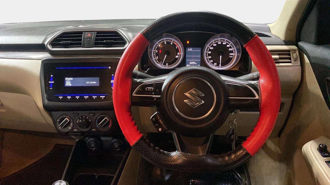 2022 Maruti Dzire VXI, Petrol, Manual, 15,196 km, Steering Wheel Close Up