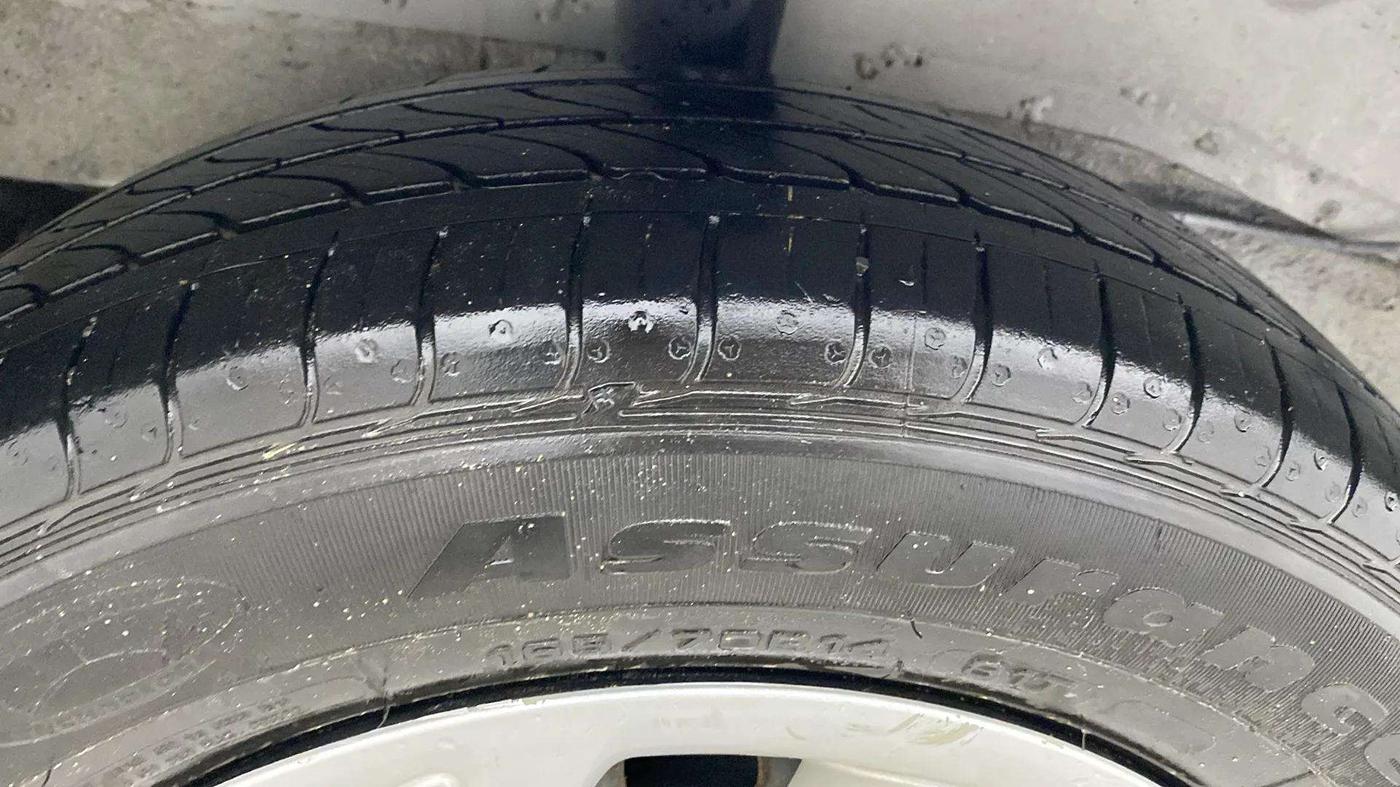 2019 Hyundai NEW SANTRO SPORTZ AMT, Petrol, Automatic, 36,299 km, Right Rear Tyre Tread