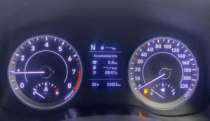 2019 Hyundai VENUE SX PLUS 1.0 TURBO DCT, Petrol, Automatic, 33,453 km, Odometer Image