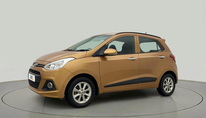 2014 Hyundai Grand i10 ASTA AT 1.2 KAPPA VTVT, Petrol, Automatic, 40,833 km, Left Front Diagonal