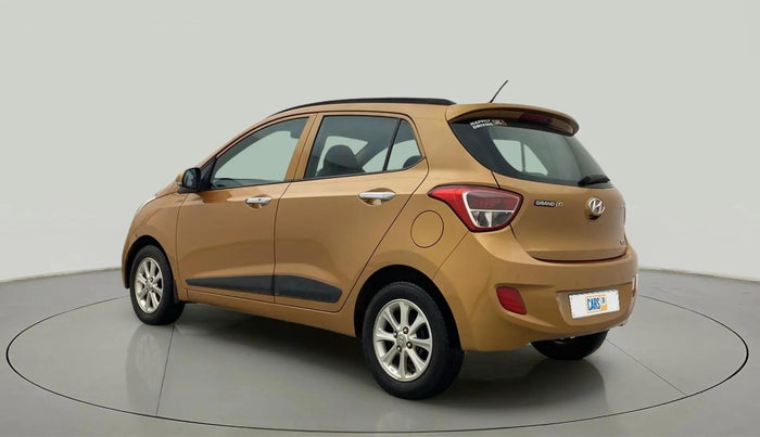 2014 Hyundai Grand i10 ASTA AT 1.2 KAPPA VTVT, Petrol, Automatic, 40,833 km, Left Back Diagonal