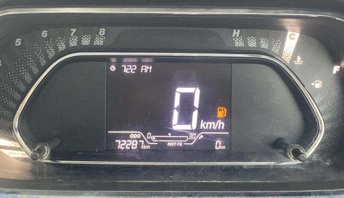 2020 Tata Tiago XZ PLUS PETROL, Petrol, Manual, 72,286 km, Odometer Image