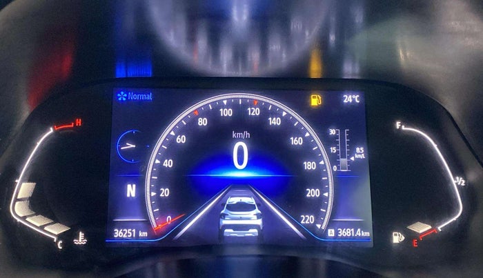 2022 Renault Kiger RXZ AMT, Petrol, Automatic, 36,251 km, Odometer Image