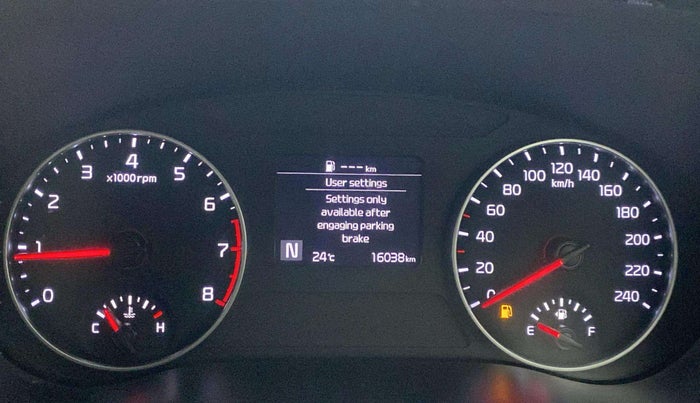 2023 KIA SELTOS HTK PLUS 1.5 IMT, Petrol, Manual, 16,037 km, Odometer Image