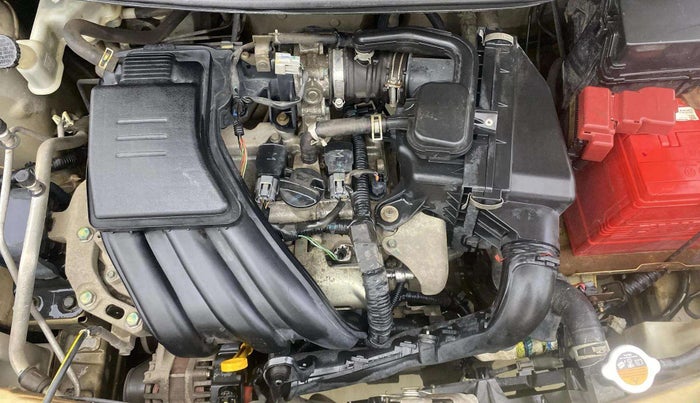 2015 Datsun Go Plus T, Petrol, Manual, 1,17,025 km, Engine View