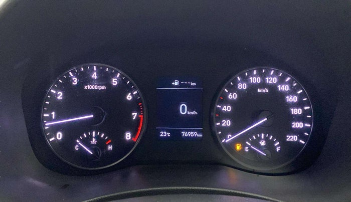 2019 Hyundai Verna 1.6 VTVT SX, Petrol, Manual, 76,958 km, Odometer Image