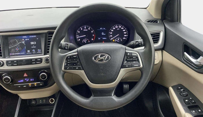 2019 Hyundai Verna 1.6 VTVT SX, Petrol, Manual, 76,958 km, Steering Wheel Close Up