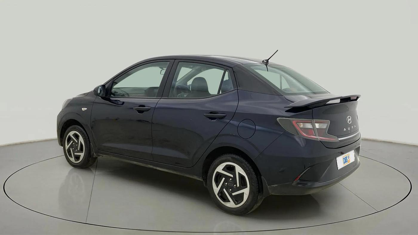 2024 Hyundai AURA S 1.2, Petrol, Manual, 28,897 km, Left Back Diagonal