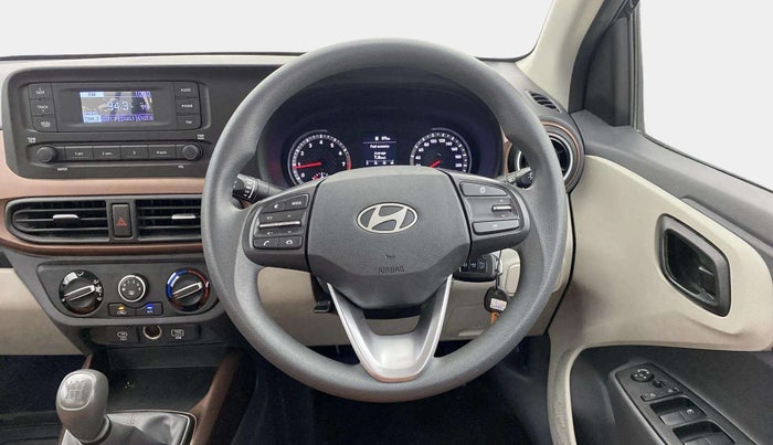 2024 Hyundai AURA S 1.2, Petrol, Manual, 28,797 km, Steering Wheel Close Up