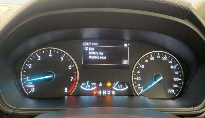2020 Ford Ecosport TITANIUM 1.5L PETROL AT, Petrol, Automatic, 49,827 km, Odometer Image